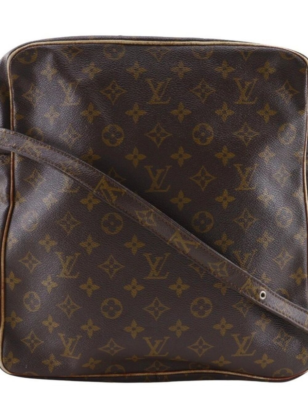 LOUIS VUITTON Marceau Shoulder Bag M40264 vintage Brown Monogram canvas unisex